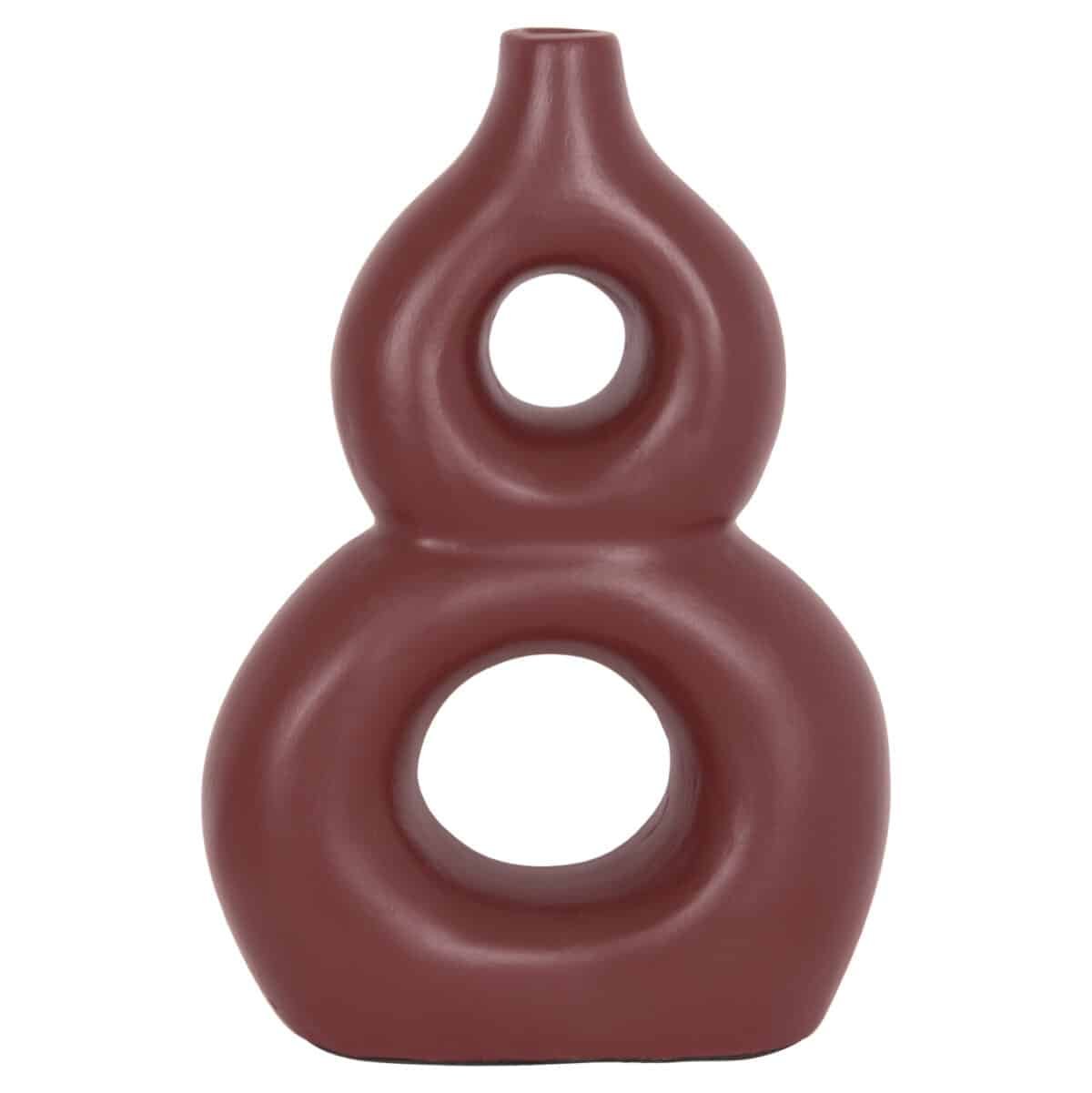 ΕΠΙΤΡΑΠΕΖΙΟ ΔΙΑΚΟΣΜΗΤΙΚΟ ΒΑΖΟ FIORIN HM4666.03S ΤΕΡΑΚΟΤΑ ΣΕ ΒΥΣΣΙΝΙ--21x7.5x31Υεκ. - Image 3