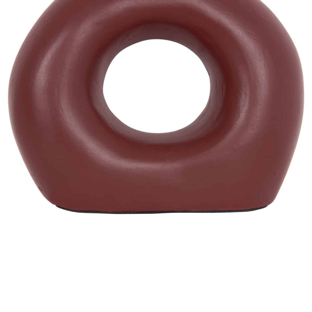 ΕΠΙΤΡΑΠΕΖΙΟ ΔΙΑΚΟΣΜΗΤΙΚΟ ΒΑΖΟ FIORIN HM4666.03S ΤΕΡΑΚΟΤΑ ΣΕ ΒΥΣΣΙΝΙ--21x7.5x31Υεκ. - Image 8