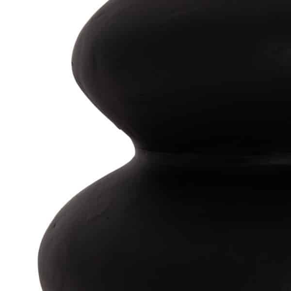 ΕΠΙΤΡΑΠΕΖΙΟ ΔΙΑΚΟΣΜΗΤΙΚΟ ΒΑΖΟ CHELIN HM4670S ΤΕΡΑΚΟΤΑ ΣΕ ΜΑΥΡΟ--Φ20x25Υεκ. - Image 6