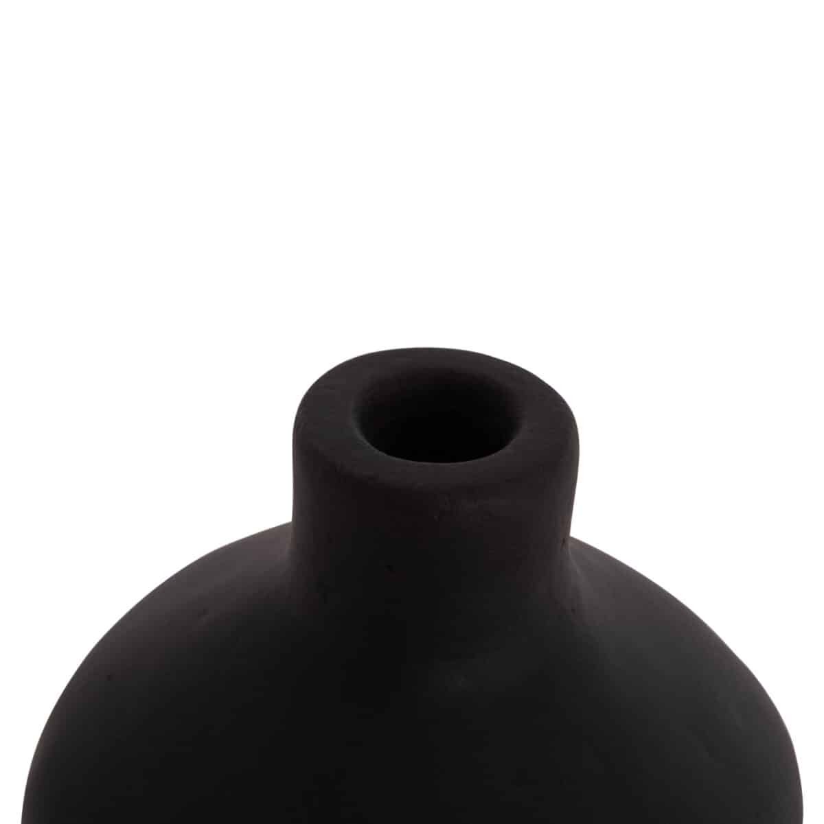 ΕΠΙΤΡΑΠΕΖΙΟ ΔΙΑΚΟΣΜΗΤΙΚΟ ΒΑΖΟ CHELIN HM4670S ΤΕΡΑΚΟΤΑ ΣΕ ΜΑΥΡΟ--Φ20x25Υεκ. - Image 10