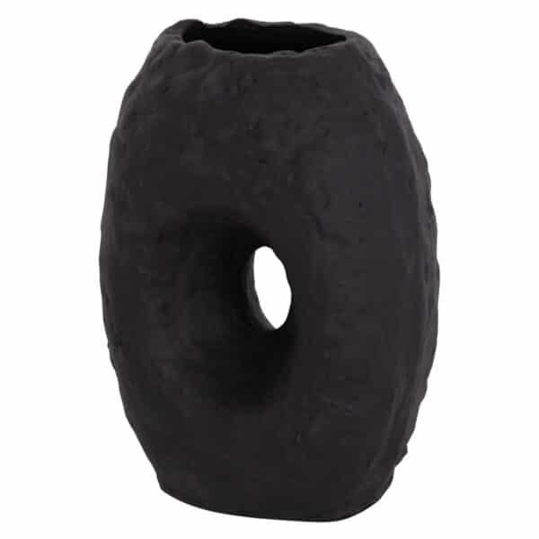 ΕΠΙΤΡΑΠΕΖΙΟ ΔΙΑΚΟΣΜΗΤΙΚΟ ΒΑΖΟ NAMENTIS HM4673.01L ΜΑΥΡΗ ΤΕΡΑΚΟΤΑ--26.5x16x36.5Υεκ - Image 8