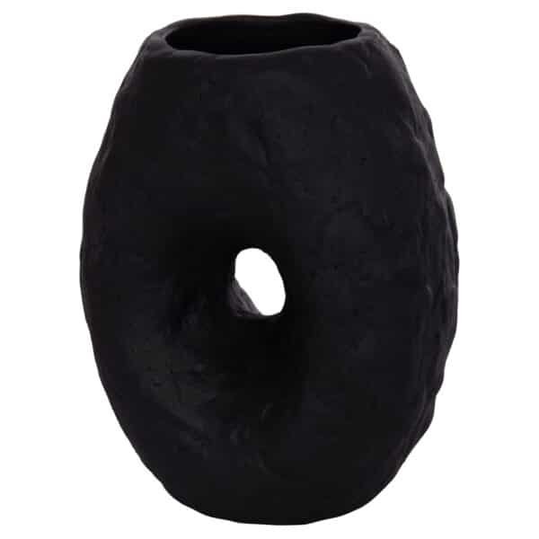 ΕΠΙΤΡΑΠΕΖΙΟ ΔΙΑΚΟΣΜΗΤΙΚΟ ΒΑΖΟ NAMENTIS HM4673.01S ΜΑΥΡΗ ΤΕΡΑΚΟΤΑ--22x13x28Υεκ - Image 5