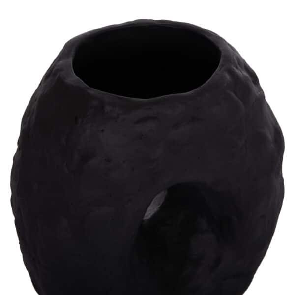 ΕΠΙΤΡΑΠΕΖΙΟ ΔΙΑΚΟΣΜΗΤΙΚΟ ΒΑΖΟ NAMENTIS HM4673.01S ΜΑΥΡΗ ΤΕΡΑΚΟΤΑ--22x13x28Υεκ - Image 6