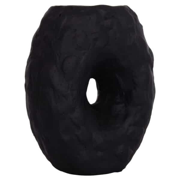 ΕΠΙΤΡΑΠΕΖΙΟ ΔΙΑΚΟΣΜΗΤΙΚΟ ΒΑΖΟ NAMENTIS HM4673.01S ΜΑΥΡΗ ΤΕΡΑΚΟΤΑ--22x13x28Υεκ