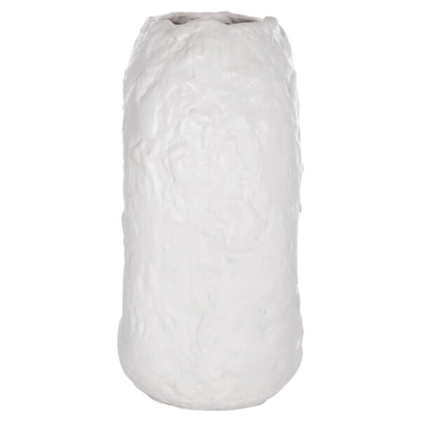 ΕΠΙΤΡΑΠΕΖΙΟ ΔΙΑΚΟΣΜΗΤΙΚΟ ΒΑΖΟ NAMENTIS HM4673.02L ΛΕΥΚΗ ΤΕΡΑΚΟΤΑ--26.5x16x36.5Υεκ - Image 4