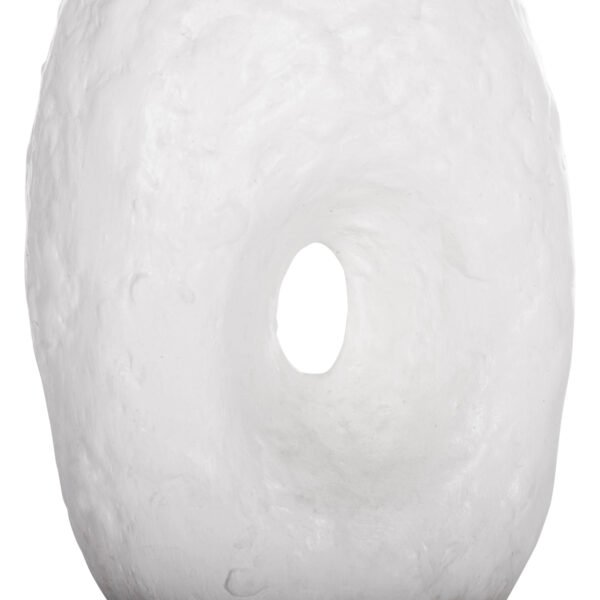 ΕΠΙΤΡΑΠΕΖΙΟ ΔΙΑΚΟΣΜΗΤΙΚΟ ΒΑΖΟ NAMENTIS HM4673.02L ΛΕΥΚΗ ΤΕΡΑΚΟΤΑ--26.5x16x36.5Υεκ - Image 5