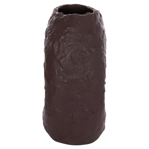 ΕΠΙΤΡΑΠΕΖΙΟ ΔΙΑΚΟΣΜΗΤΙΚΟ ΒΑΖΟ NAMENTIS HM4673.07L ΣΟΚΟΛΑΤΙ ΤΕΡΑΚΟΤΑ--26.5x16x36.5Υεκ - Image 5