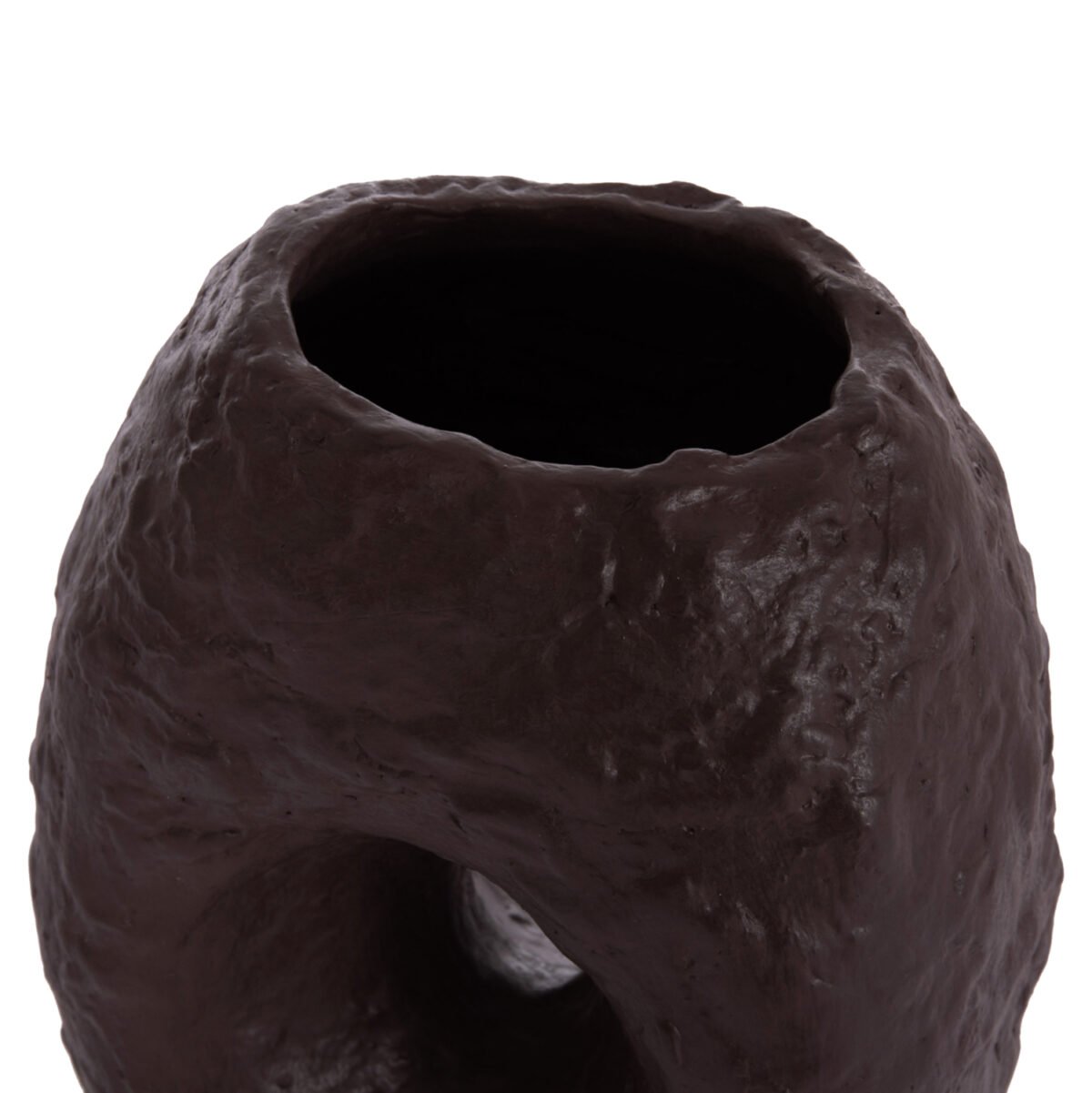 ΕΠΙΤΡΑΠΕΖΙΟ ΔΙΑΚΟΣΜΗΤΙΚΟ ΒΑΖΟ NAMENTIS HM4673.07L ΣΟΚΟΛΑΤΙ ΤΕΡΑΚΟΤΑ--26.5x16x36.5Υεκ - Image 9