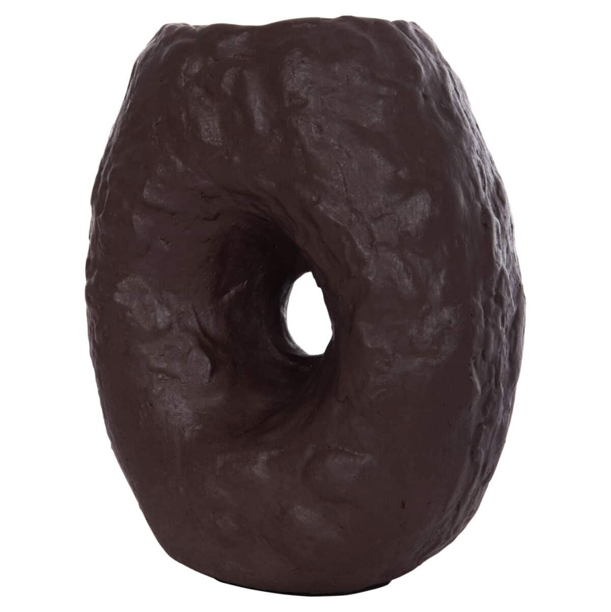 ΕΠΙΤΡΑΠΕΖΙΟ ΔΙΑΚΟΣΜΗΤΙΚΟ ΒΑΖΟ NAMENTIS HM4673.07S ΣΟΚΟΛΑΤΙ ΤΕΡΑΚΟΤΑ--22x13x28Υεκ - Image 5