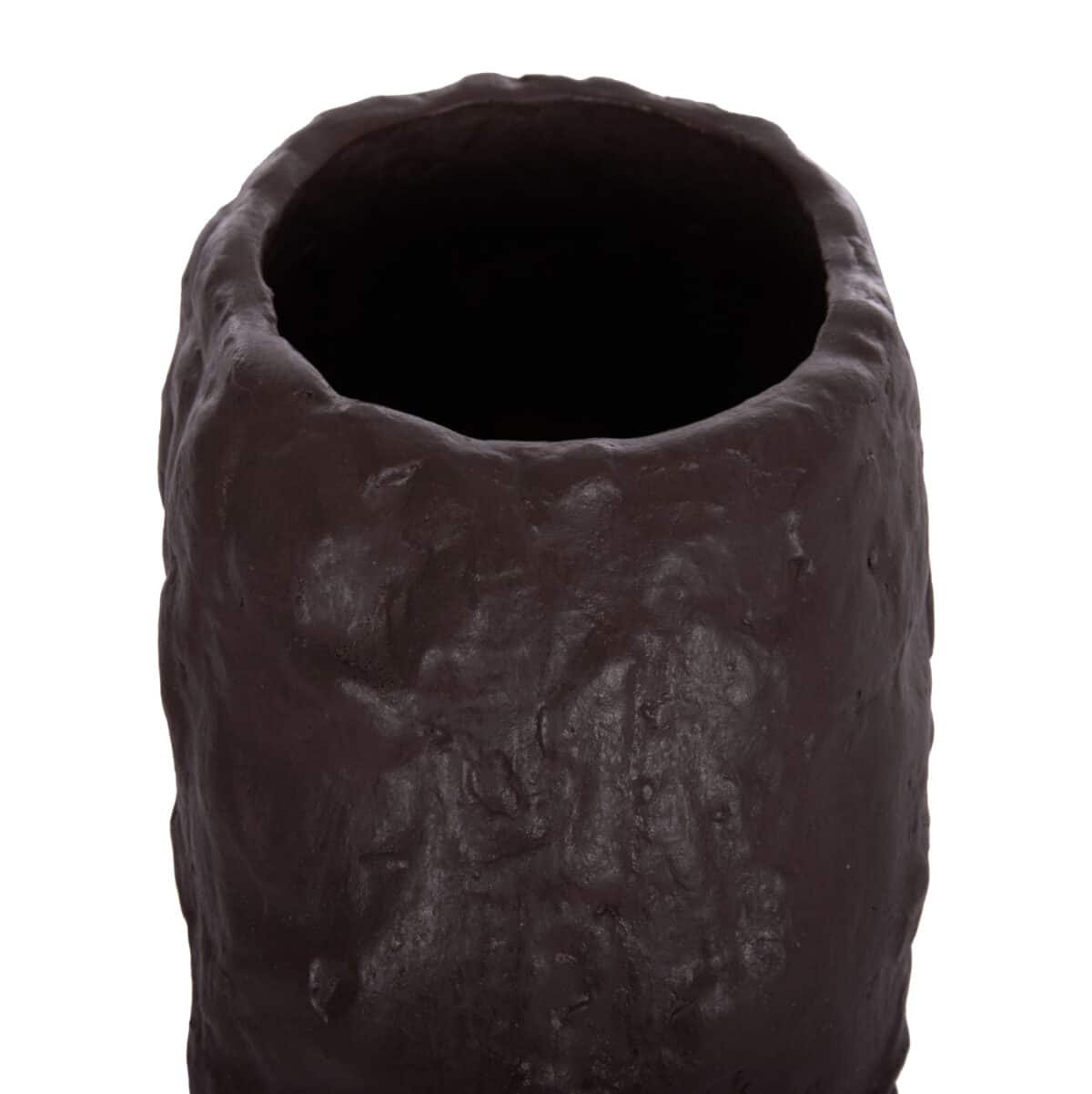 ΕΠΙΤΡΑΠΕΖΙΟ ΔΙΑΚΟΣΜΗΤΙΚΟ ΒΑΖΟ NAMENTIS HM4673.07S ΣΟΚΟΛΑΤΙ ΤΕΡΑΚΟΤΑ--22x13x28Υεκ - Image 8