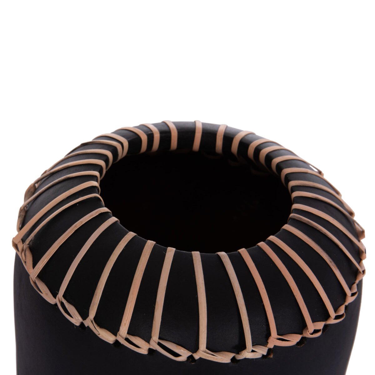 ΕΠΙΤΡΑΠΕΖΙΟ ΔΙΑΚΟΣΜΗΤΙΚΟ ΒΑΖΟ LENNOX HM4675.01S TΕΡΑΚΟΤΑ ΣΕ ΜΑΥΡΟ--Φ18x33Υεκ. - Image 7