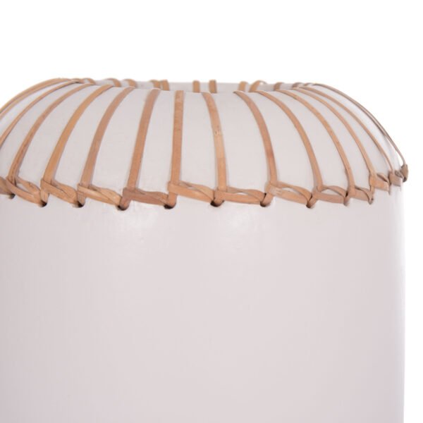 ΕΠΙΤΡΑΠΕΖΙΟ ΔΙΑΚΟΣΜΗΤΙΚΟ ΒΑΖΟ LENNOX HM4675.02S TΕΡΑΚΟΤΑ ΣΕ ΛΕΥΚΟ--Φ18x33Υεκ. - Image 8