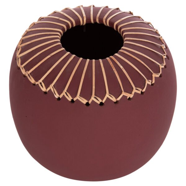 ΕΠΙΤΡΑΠΕΖΙΟ ΔΙΑΚΟΣΜΗΤΙΚΟ ΒΑΖΟ LENNOX HM4675.06L TΕΡΑΚΟΤΑ ΣΕ ΒΥΣΣΙΝΙ--Φ22x20Υεκ. - Image 4