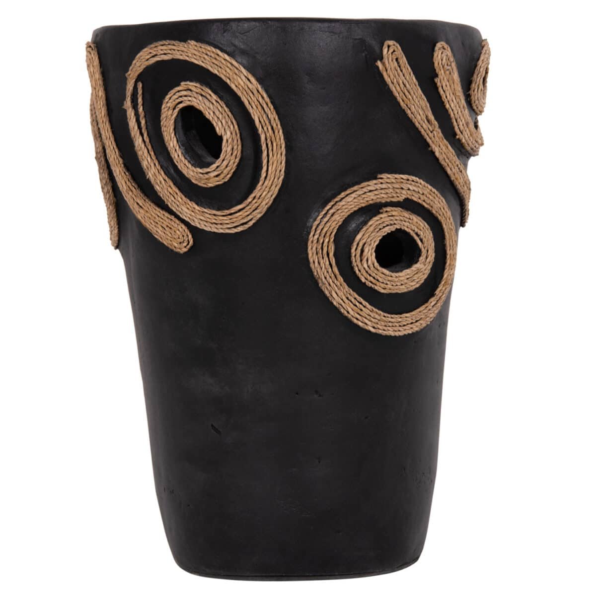 ΕΠΙΤΡΑΠΕΖΙΟ ΔΙΑΚΟΣΜΗΤΙΚΟ ΒΑΖΟ DEAN HM4677.01S ΤΕΡΑΚΟΤΑ ΣΕ ΜΑΥΡΟ--Φ19x25Υεκ. - Image 3