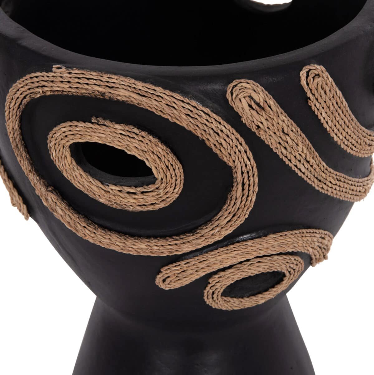 ΕΠΙΤΡΑΠΕΖΙΟ ΔΙΑΚΟΣΜΗΤΙΚΟ ΒΑΖΟ DEAN HM4678.01 ΤΕΡΑΚΟΤΑ ΣΕ ΜΑΥΡΟ--Φ23x29Υεκ. - Image 9