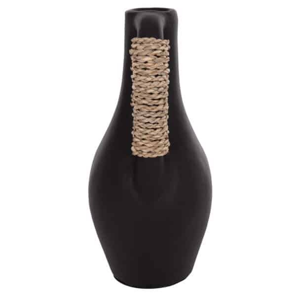 ΕΠΙΤΡΑΠΕΖΙΟ ΔΙΑΚΟΣΜΗΤΙΚΟ ΒΑΖΟ CAMMER HM4687.01L ΤΕΡΑΚΟΤΑ ΣΕ ΜΑΥΡΟ--Φ18x39Υεκ. - Image 5