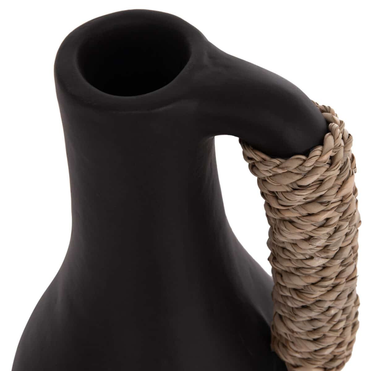 ΕΠΙΤΡΑΠΕΖΙΟ ΔΙΑΚΟΣΜΗΤΙΚΟ ΒΑΖΟ CAMMER HM4687.01L ΤΕΡΑΚΟΤΑ ΣΕ ΜΑΥΡΟ--Φ18x39Υεκ. - Image 7