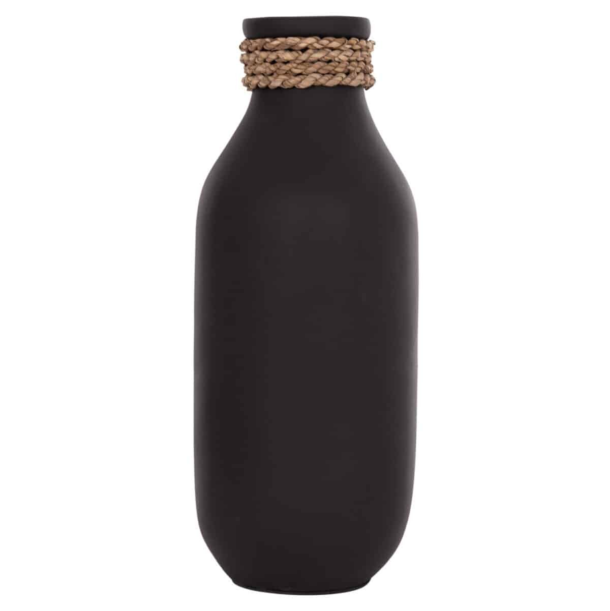 ΕΠΙΤΡΑΠΕΖΙΟ ΔΙΑΚΟΣΜΗΤΙΚΟ ΒΑΖΟ CAMMER HM4687.01M ΤΕΡΑΚΟΤΑ ΣΕ ΜΑΥΡΟ--Φ13x34Υεκ. - Image 3