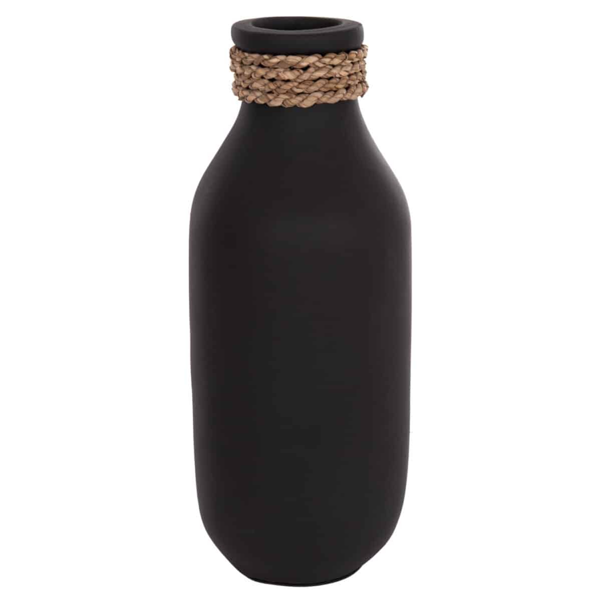 ΕΠΙΤΡΑΠΕΖΙΟ ΔΙΑΚΟΣΜΗΤΙΚΟ ΒΑΖΟ CAMMER HM4687.01M ΤΕΡΑΚΟΤΑ ΣΕ ΜΑΥΡΟ--Φ13x34Υεκ. - Image 4