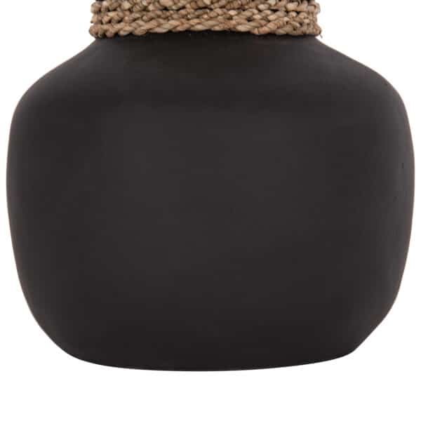 ΕΠΙΤΡΑΠΕΖΙΟ ΔΙΑΚΟΣΜΗΤΙΚΟ ΒΑΖΟ CAMMER HM4687.01S ΤΕΡΑΚΟΤΑ ΣΕ ΜΑΥΡΟ--Φ22x20Υεκ. - Image 5