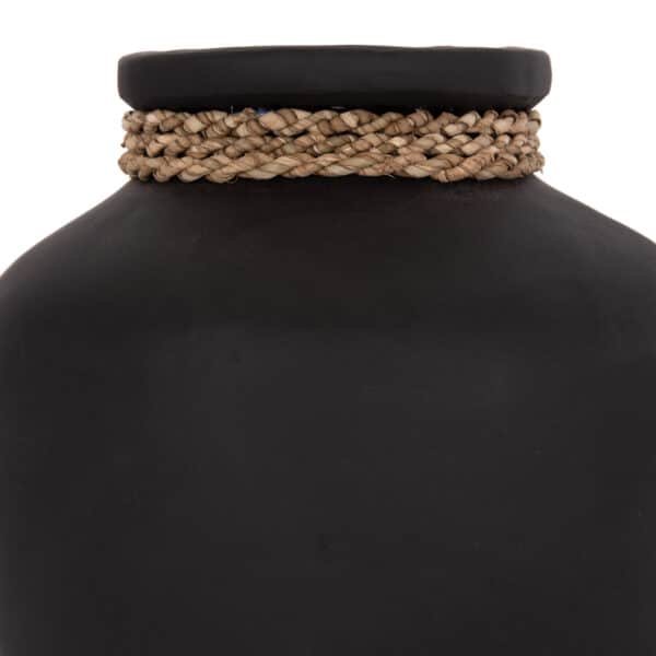 ΕΠΙΤΡΑΠΕΖΙΟ ΔΙΑΚΟΣΜΗΤΙΚΟ ΒΑΖΟ CAMMER HM4687.01S ΤΕΡΑΚΟΤΑ ΣΕ ΜΑΥΡΟ--Φ22x20Υεκ. - Image 8