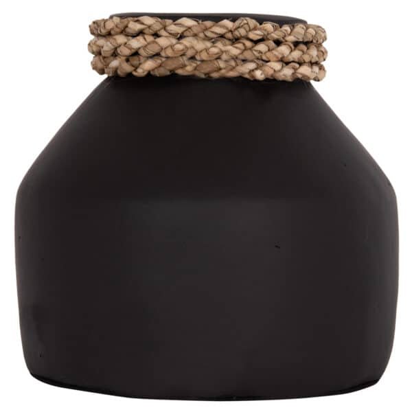 ΕΠΙΤΡΑΠΕΖΙΟ ΔΙΑΚΟΣΜΗΤΙΚΟ ΒΑΖΟ CAMMER HM4687.01XS ΤΕΡΑΚΟΤΑ ΣΕ ΜΑΥΡΟ--Φ16x15Υεκ. - Image 3