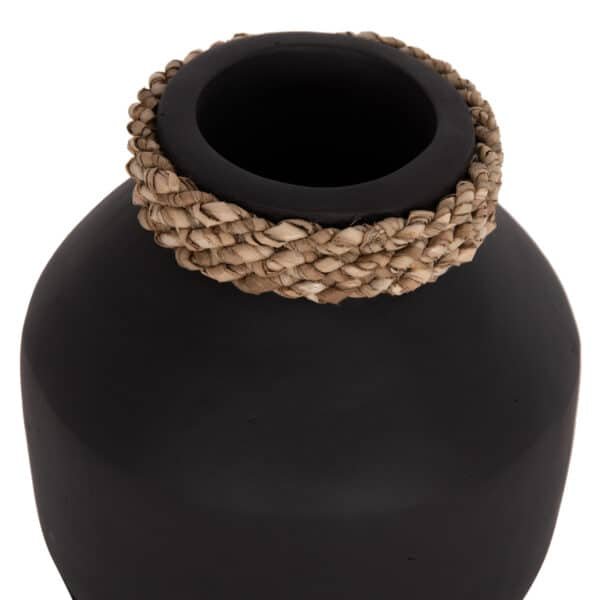 ΕΠΙΤΡΑΠΕΖΙΟ ΔΙΑΚΟΣΜΗΤΙΚΟ ΒΑΖΟ CAMMER HM4687.01XS ΤΕΡΑΚΟΤΑ ΣΕ ΜΑΥΡΟ--Φ16x15Υεκ. - Image 7