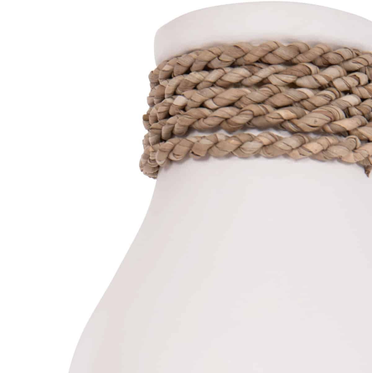 ΕΠΙΤΡΑΠΕΖΙΟ ΔΙΑΚΟΣΜΗΤΙΚΟ ΒΑΖΟ CAMMER HM4687.02M ΤΕΡΑΚΟΤΑ ΣΕ ΛΕΥΚΟ--Φ13x34Υεκ. - Image 6