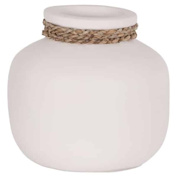 ΕΠΙΤΡΑΠΕΖΙΟ ΔΙΑΚΟΣΜΗΤΙΚΟ ΒΑΖΟ CAMMER HM4687.02S ΤΕΡΑΚΟΤΑ ΣΕ ΛΕΥΚΟ--Φ22x20Υεκ. - Image 6