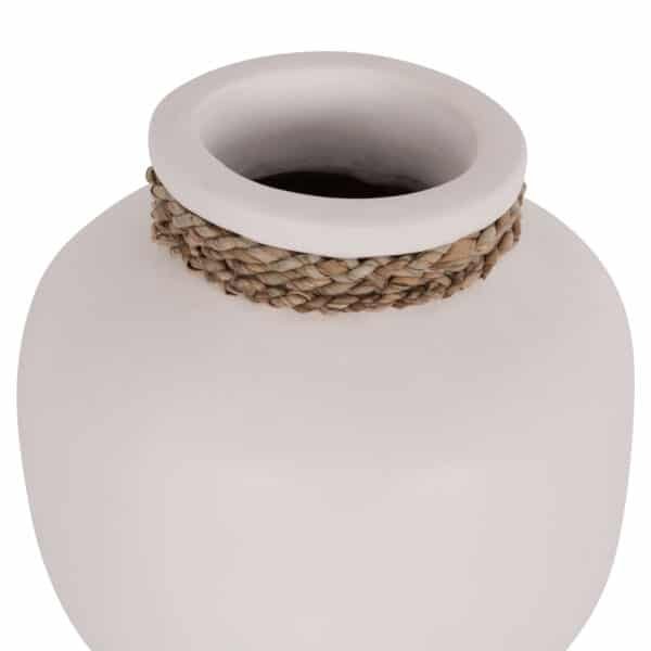 ΕΠΙΤΡΑΠΕΖΙΟ ΔΙΑΚΟΣΜΗΤΙΚΟ ΒΑΖΟ CAMMER HM4687.02S ΤΕΡΑΚΟΤΑ ΣΕ ΛΕΥΚΟ--Φ22x20Υεκ. - Image 7