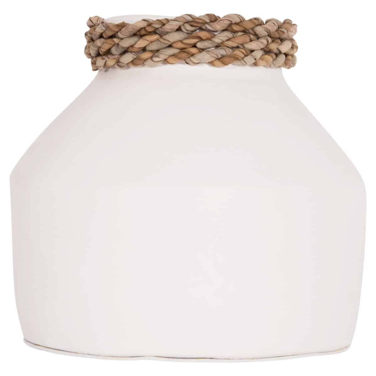 ΕΠΙΤΡΑΠΕΖΙΟ ΔΙΑΚΟΣΜΗΤΙΚΟ ΒΑΖΟ CAMMER HM4687.02XS ΤΕΡΑΚΟΤΑ ΣΕ ΛΕΥΚΟ--Φ16x15Υεκ. - Image 4