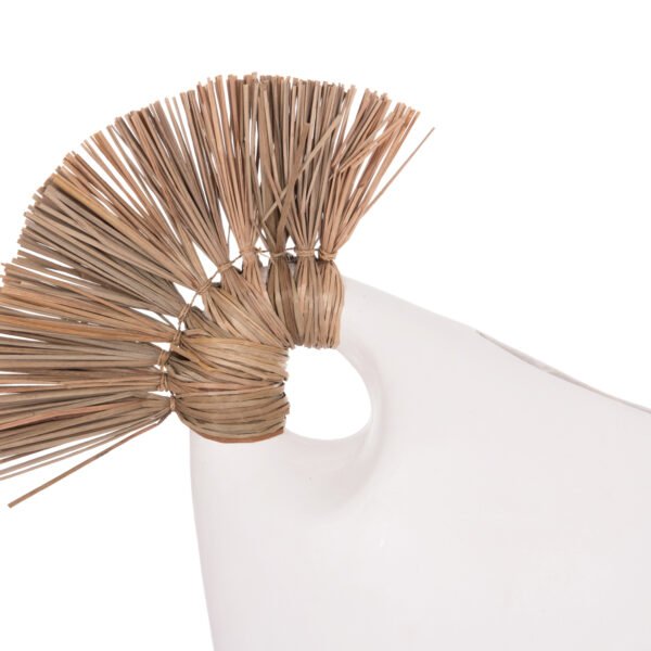 ΕΠΙΤΡΑΠΕΖΙΟ ΔΙΑΚΟΣΜΗΤΙΚΟ ALICA2 HM4671.02 ΛΕΥΚΗ ΤΕΡΑΚΟΤΑ & GRASS--44x18x50Υεκ. - Image 5