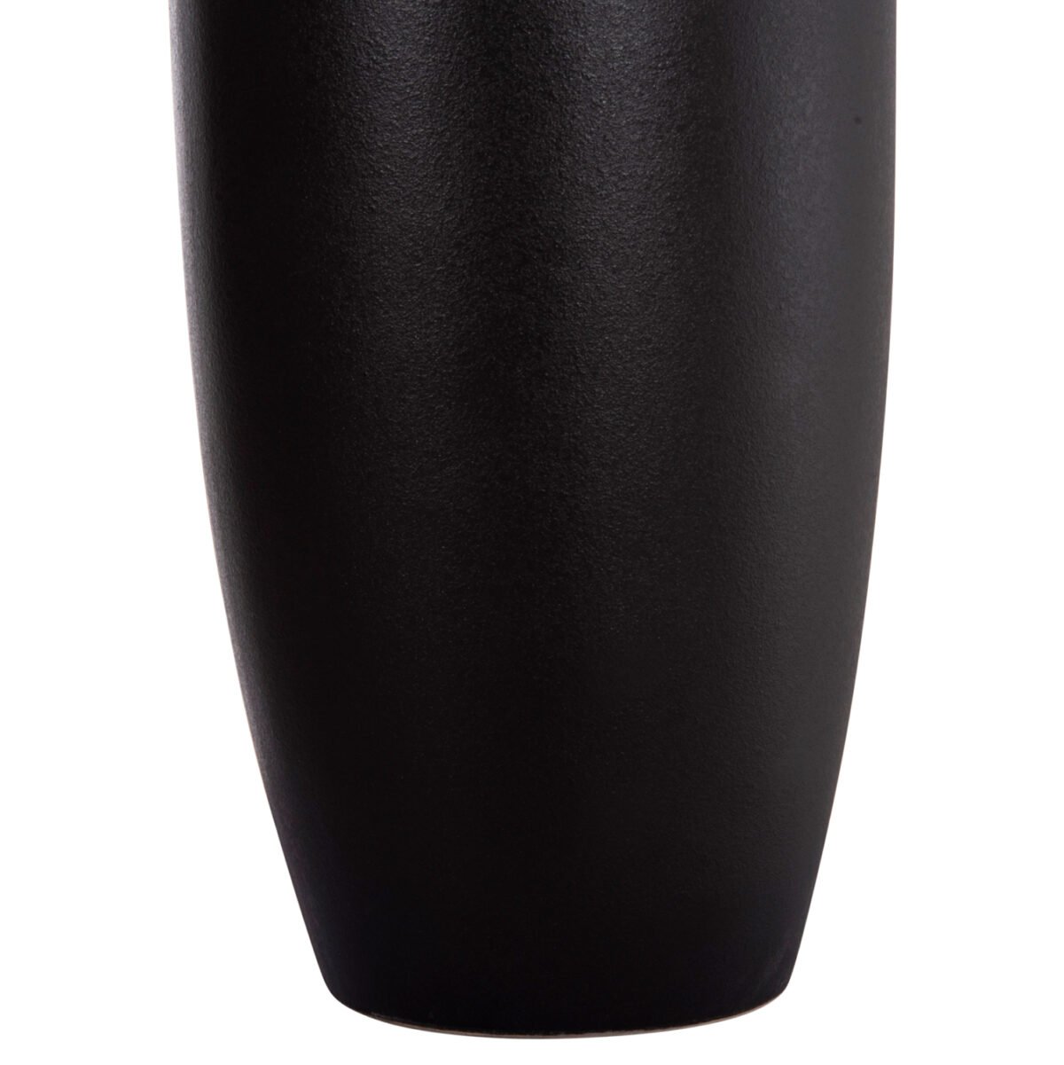 ΕΠΙΤΡΑΠΕΖΙΟ ΚΕΡΑΜΙΚΟ ΔΙΑΚΟΣΜΗΤΙΚΟ ΒΑΖΟ GALAD HM4587.02 ΜΑΥΡΟ ΜΑΤ Φ17,5x40Υ εκ. - Image 5