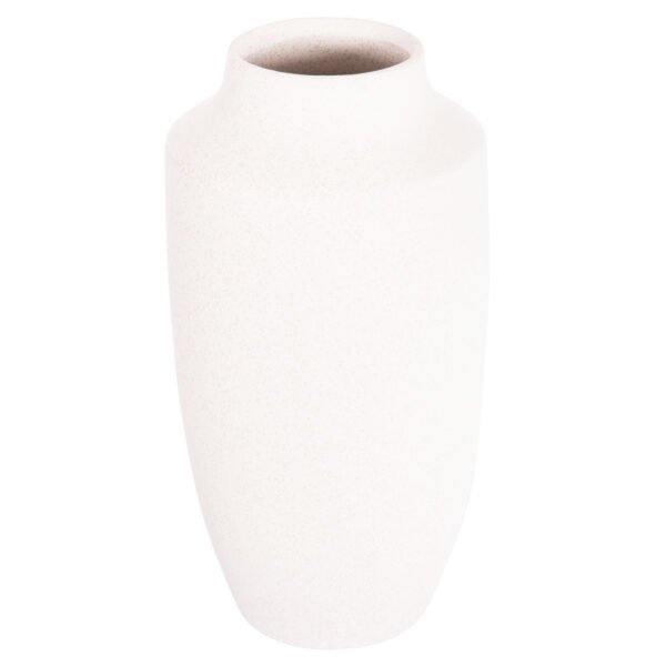 ΕΠΙΤΡΑΠΕΖΙΟ ΚΕΡΑΜΙΚΟ ΔΙΑΚΟΣΜΗΤΙΚΟ ΒΑΖΟ GALAD HM4588.01 ΕΚΡΟΥ ΚΡΥΣΤΑΛΛΙΚΟ Φ16x32Υεκ