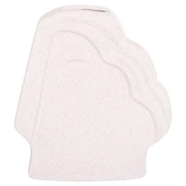 ΕΠΙΤΡΑΠΕΖΙΟ ΚΕΡΑΜΙΚΟ ΔΙΑΚΟΣΜΗΤΙΚΟ HUMANS HM4585 ΕΚΡΟΥ-ΥΦΗ ΚΡΥΣΤΑΛΛΟΥ 22x5x24.5Υεκ - Image 3