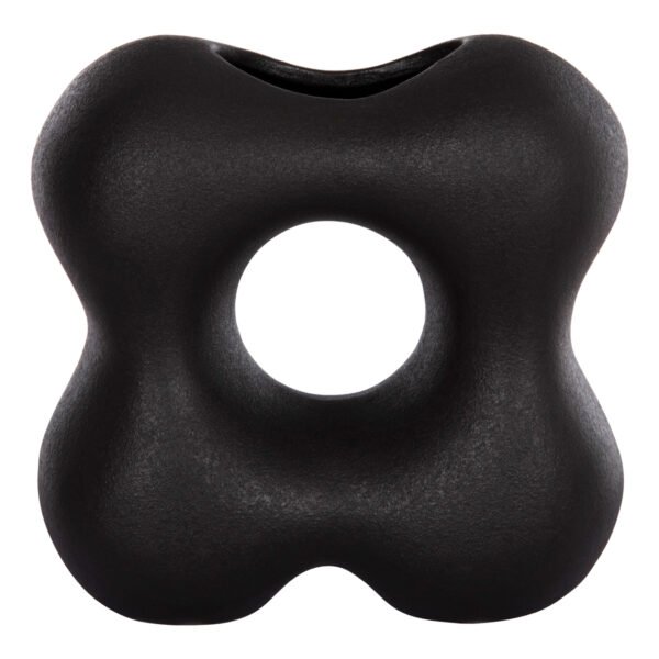 ΕΠΙΤΡΑΠΕΖΙΟ ΚΕΡΑΜΙΚΟ ΔΙΑΚΟΣΜΗΤΙΚΟ SEBOR HM4594.02 ΜΑΥΡΟ ΜΑΤ 18x9x18Υεκ - Image 3