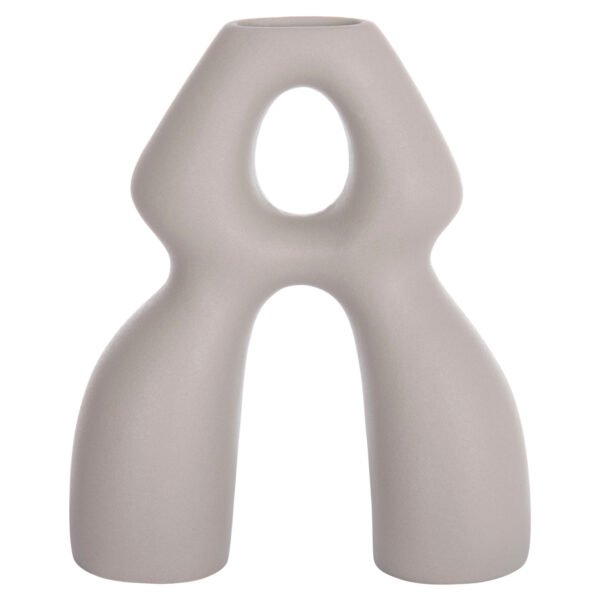 ΕΠΙΤΡΑΠΕΖΙΟ ΚΕΡΑΜΙΚΟ ΔΙΑΚΟΣΜΗΤΙΚΟ ISIL HM4598.03 ΓΚΡΙ ΜΑΤ 25x9x29,5Υεκ - Image 3