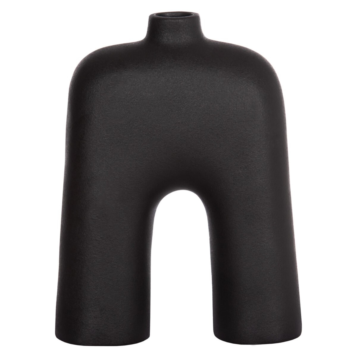 ΕΠΙΤΡΑΠΕΖΙΟ ΚΕΡΑΜΙΚΟ ΔΙΑΚΟΣΜΗΤΙΚΟ ΣΕΙΡΑ ISIL HM4599.02 ΜΑΥΡΟ ΜΑΤ 22x8x29Υεκ - Image 3