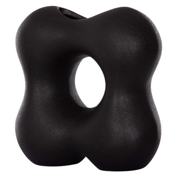 ΕΠΙΤΡΑΠΕΖΙΟ ΚΕΡΑΜΙΚΟ ΔΙΑΚΟΣΜΗΤΙΚΟ SEBOR HM4594.02 ΜΑΥΡΟ ΜΑΤ 18x9x18Υεκ - Image 4