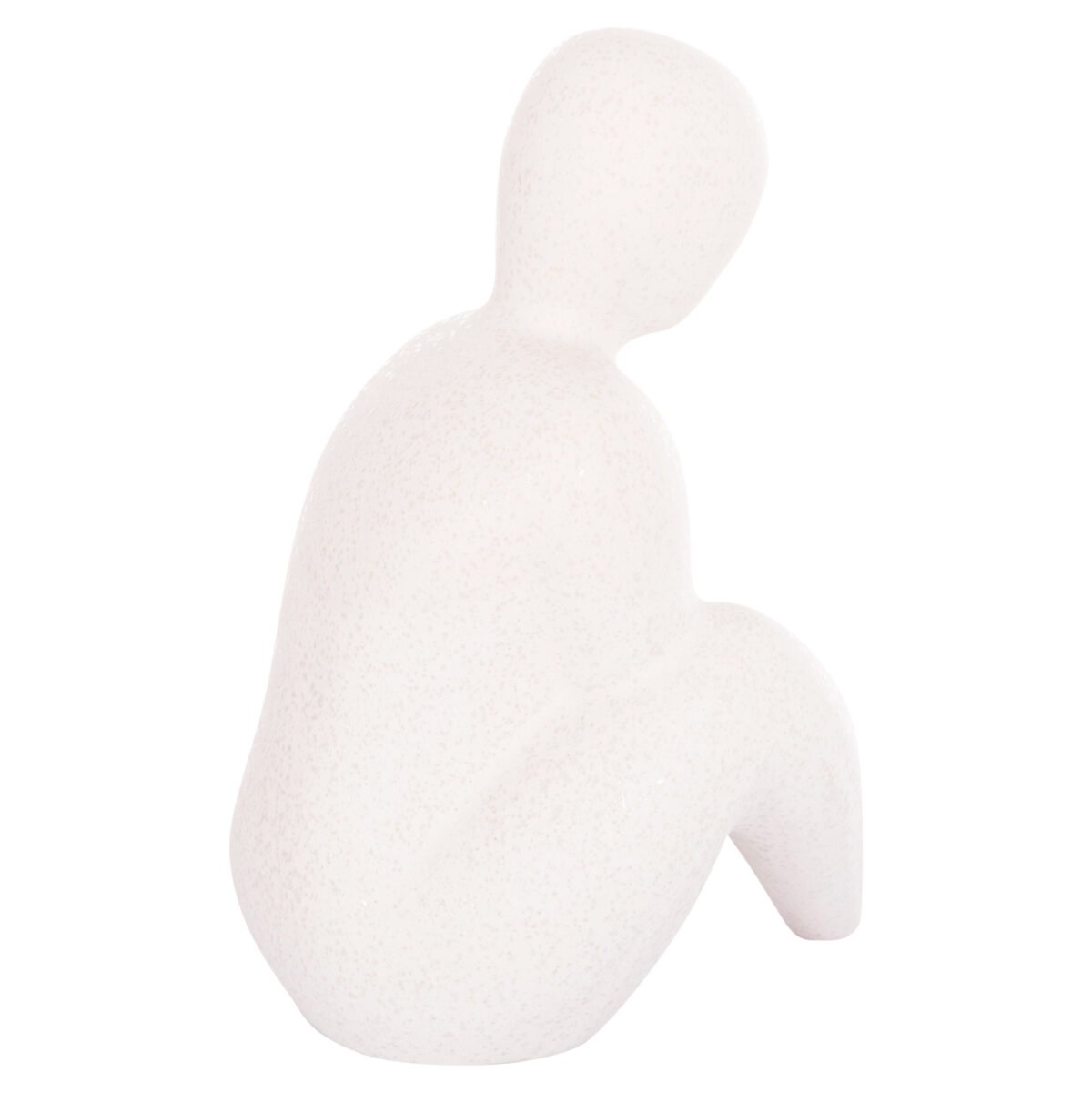 ΕΠΙΤΡΑΠΕΖΙΟ ΚΕΡΑΜΙΚΟ ΔΙΑΚΟΣΜΗΤΙΚΟ HUMANS HM4595 ΚΡΥΣΤΑΛΛ.ΥΠΟΛΕΥΚΟ 12x14x20Υ εκ. - Image 4