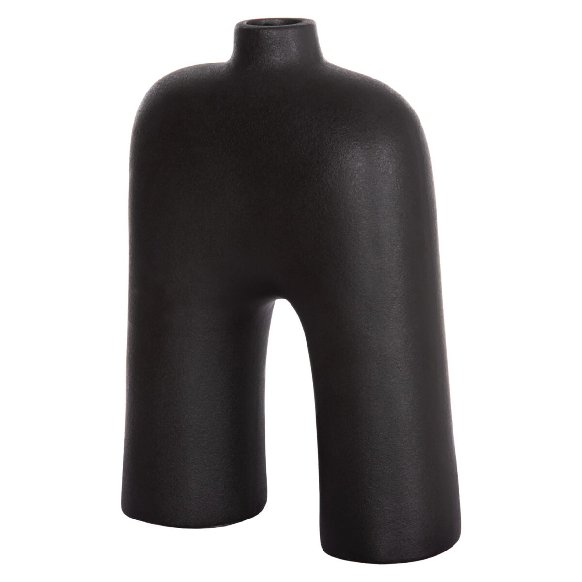 ΕΠΙΤΡΑΠΕΖΙΟ ΚΕΡΑΜΙΚΟ ΔΙΑΚΟΣΜΗΤΙΚΟ ΣΕΙΡΑ ISIL HM4599.02 ΜΑΥΡΟ ΜΑΤ 22x8x29Υεκ - Image 4