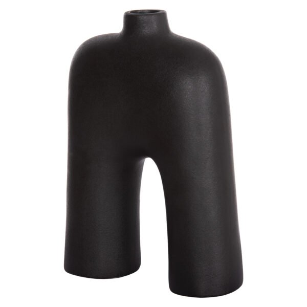 ΕΠΙΤΡΑΠΕΖΙΟ ΚΕΡΑΜΙΚΟ ΔΙΑΚΟΣΜΗΤΙΚΟ ΣΕΙΡΑ ISIL HM4599.02 ΜΑΥΡΟ ΜΑΤ 22x8x29Υεκ - Image 4