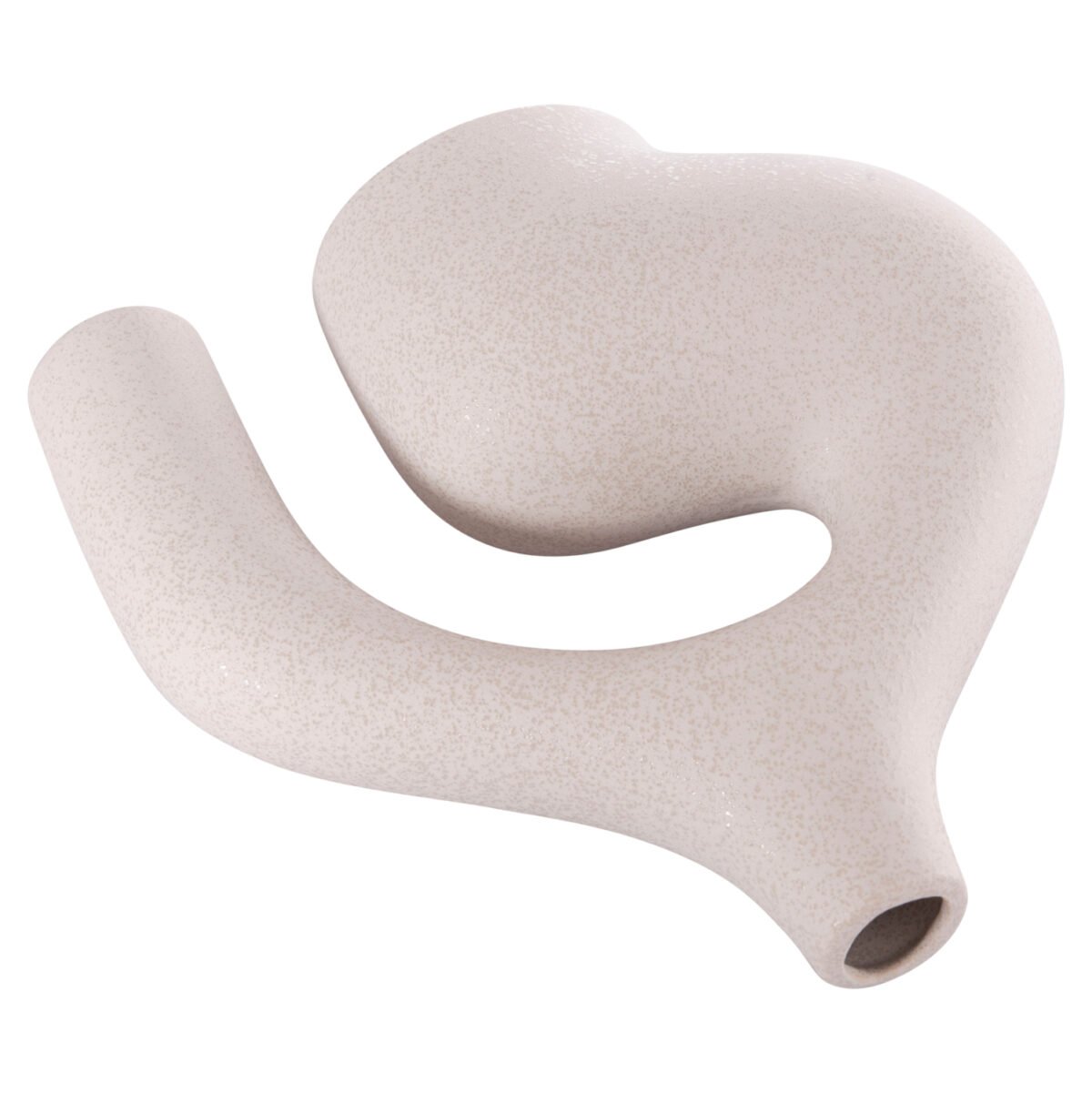 ΕΠΙΤΡΑΠΕΖΙΟ ΚΕΡΑΜΙΚΟ ΔΙΑΚΟΣΜΗΤΙΚΟ ISIL HM4597.01 ΥΠΟΛΕΥΚΟ ΚΡΥΣΤΑΛΛΙΚΟ 29x11x29Υεκ - Image 5