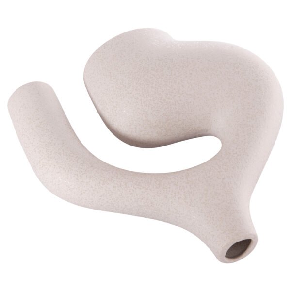 ΕΠΙΤΡΑΠΕΖΙΟ ΚΕΡΑΜΙΚΟ ΔΙΑΚΟΣΜΗΤΙΚΟ ISIL HM4597.01 ΥΠΟΛΕΥΚΟ ΚΡΥΣΤΑΛΛΙΚΟ 29x11x29Υεκ - Image 5