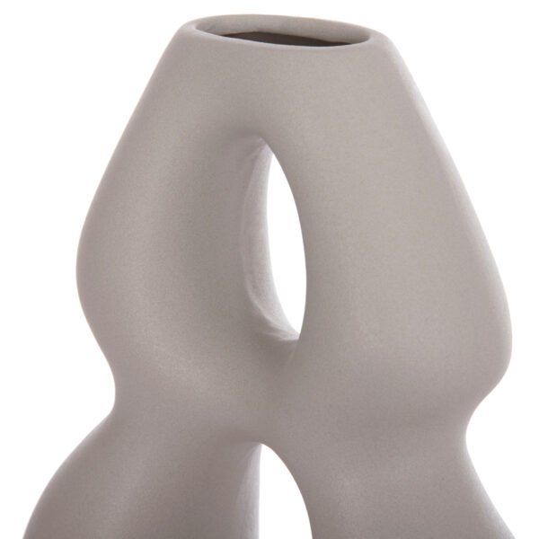 ΕΠΙΤΡΑΠΕΖΙΟ ΚΕΡΑΜΙΚΟ ΔΙΑΚΟΣΜΗΤΙΚΟ ISIL HM4598.03 ΓΚΡΙ ΜΑΤ 25x9x29,5Υεκ - Image 6