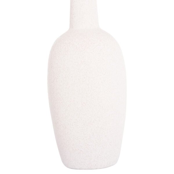 ΕΠΙΤΡΑΠΕΖΙΟ ΚΕΡΑΜΙΚΟ ΔΙΑΚΟΣΜΗΤΙΚΟ ELENDIL HM4591.01 ΥΠΟΛΕΥΚΟ ΚΡΥΣΤΑΛΛΙΚΟ Φ12x39.5Υεκ - Image 6