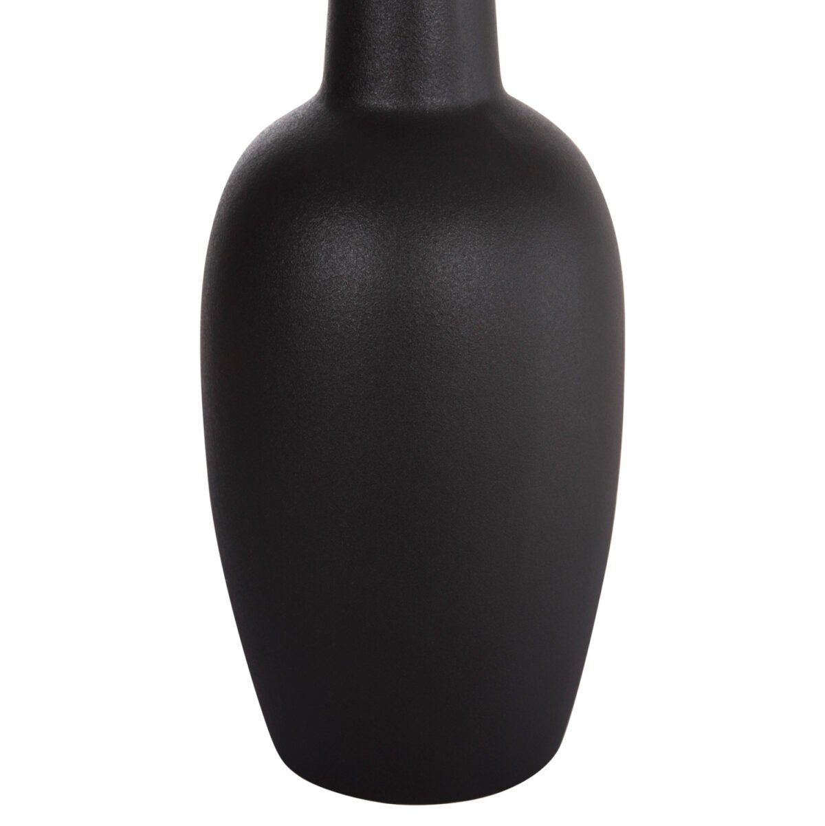 ΕΠΙΤΡΑΠΕΖΙΟ ΚΕΡΑΜΙΚΟ ΔΙΑΚΟΣΜΗΤΙΚΟ ELENDIL HM4592.02 ΜΑΥΡΟ ΜΑΤ Φ10x30Υεκ - Image 6