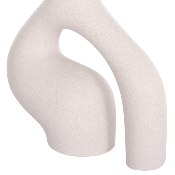 ΕΠΙΤΡΑΠΕΖΙΟ ΚΕΡΑΜΙΚΟ ΔΙΑΚΟΣΜΗΤΙΚΟ ISIL HM4597.01 ΥΠΟΛΕΥΚΟ ΚΡΥΣΤΑΛΛΙΚΟ 29x11x29Υεκ - Image 7