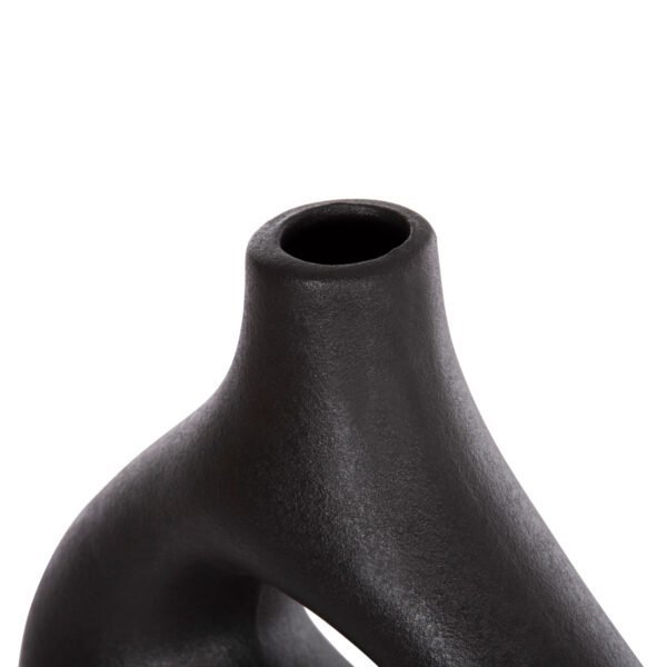 ΕΠΙΤΡΑΠΕΖΙΟ ΚΕΡΑΜΙΚΟ ΔΙΑΚΟΣΜΗΤΙΚΟ ISIL HM4597.02 ΜΑΥΡΟ ΜΑΤ 29x11x29Υεκ - Image 7