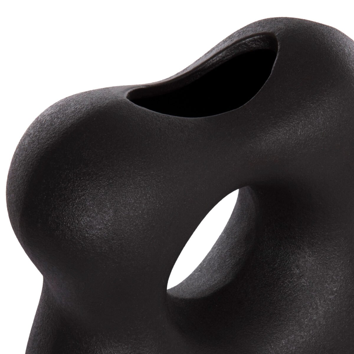 ΕΠΙΤΡΑΠΕΖΙΟ ΚΕΡΑΜΙΚΟ ΔΙΑΚΟΣΜΗΤΙΚΟ SEBOR HM4594.02 ΜΑΥΡΟ ΜΑΤ 18x9x18Υεκ - Image 8